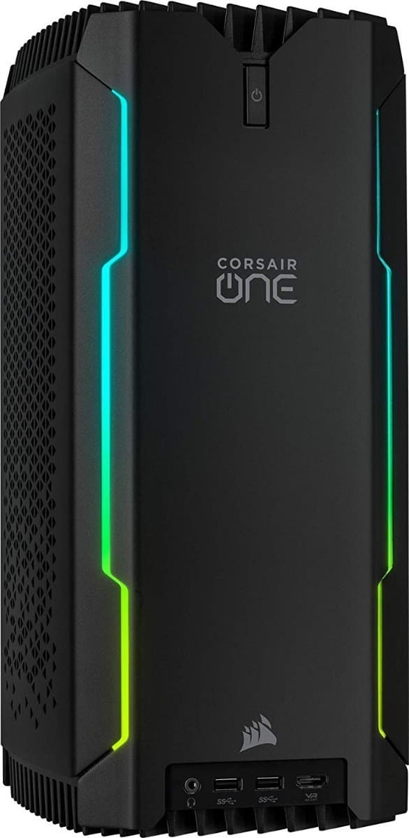 Producto Corsair ONE i164 PC Compacto para juegos, Intel Core i9-9900K, Nvidia GeForce