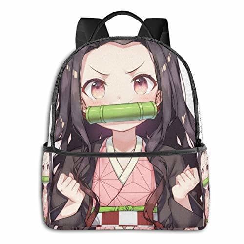 Product CCMOO   Estudiante Mochila Escolar Anime Luminoso Carga USB Ordenador Portátil Mochila para Adolescente