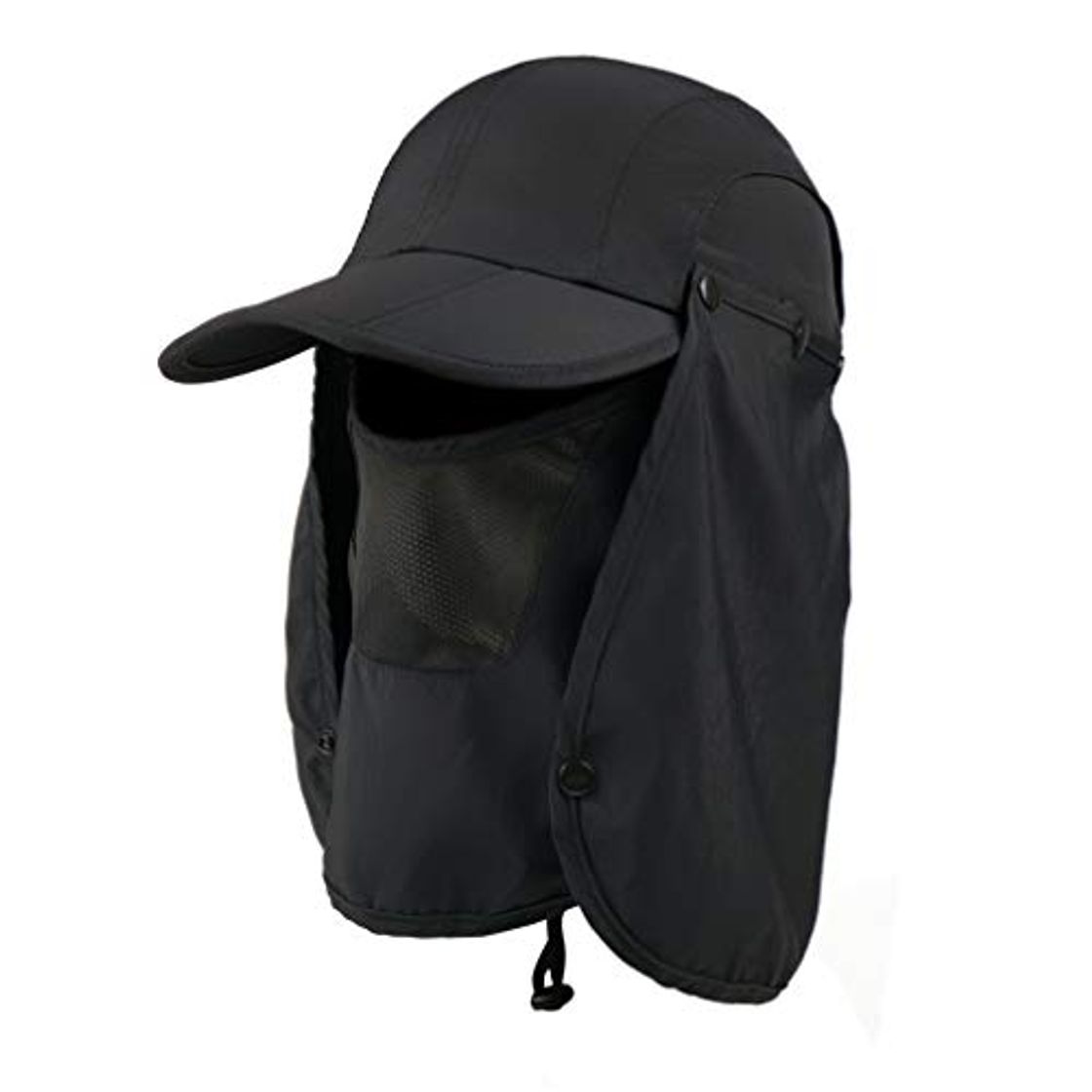 Product GADIEMKENSD Folding Fishing Hat 360 Sun Hat Face Cap 50 Fifty Hats