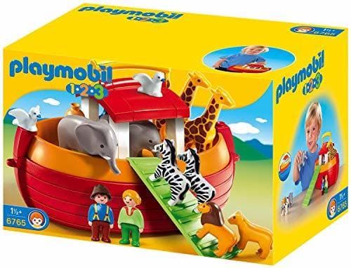 Lugar PLAYMOBIL 1.2.3 Arca de Noé Maletín, A partir de 18 meses