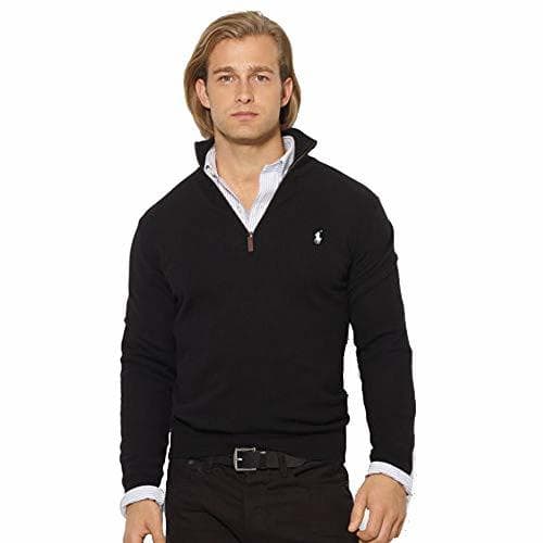 Moda Ralph Lauren Jersey con Cuello Zip