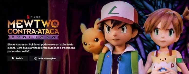 Película Pokémon: Mewtwo Strikes Back - Evolution