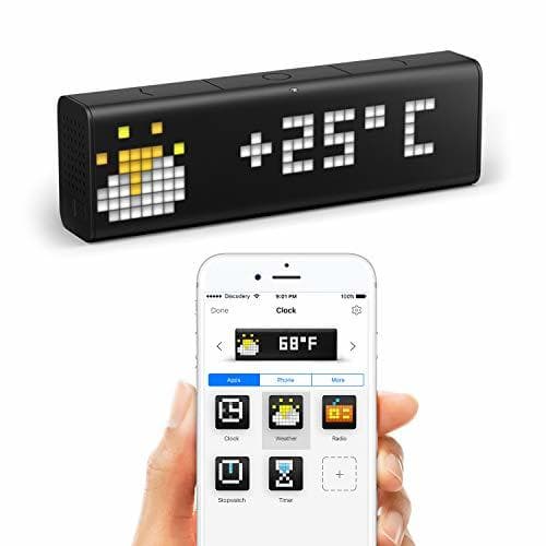 Electronic Reloj Wi-Fi de LaMetric Time para un hogar Inteligente