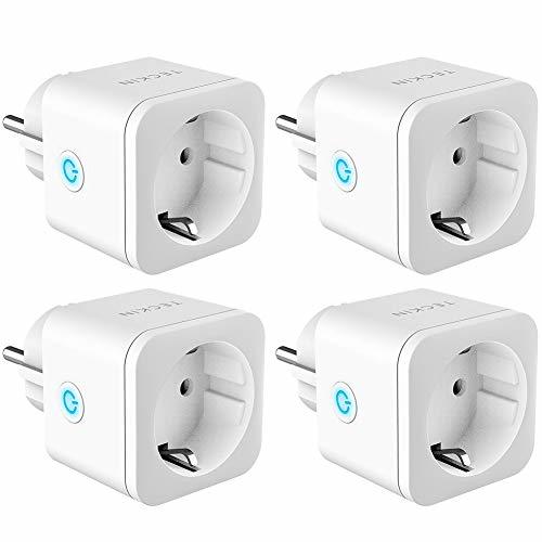 Electrónica Enchufe Inteligente WiFi TECKIN 16A 3300W Mini Smart Plug Funciona con Amazon