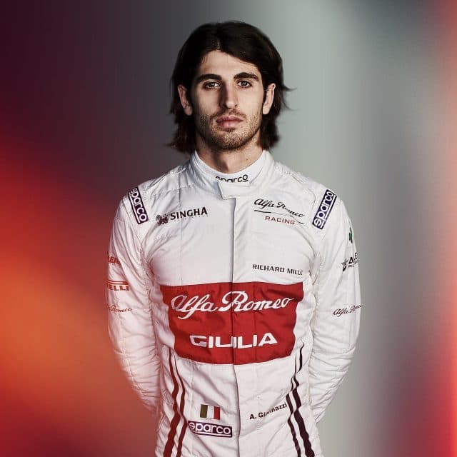 Moda Antonio Giovinazzi