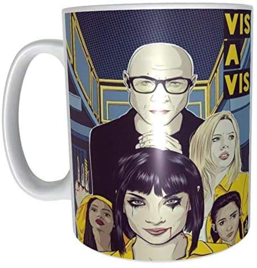 Product Tazas Vis a Vis de la Serie de Netflix Personajes de Comic