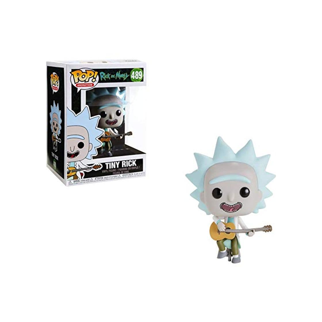 Game Funko- Rick & Morty Pop Tiny Rick w/Guitarra,