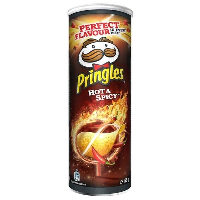 Moda Pringles hot e spicy 