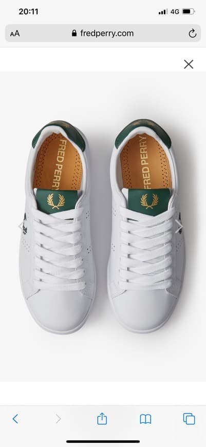 Product Sapatilhas Fred Perry B721 de pele branco 