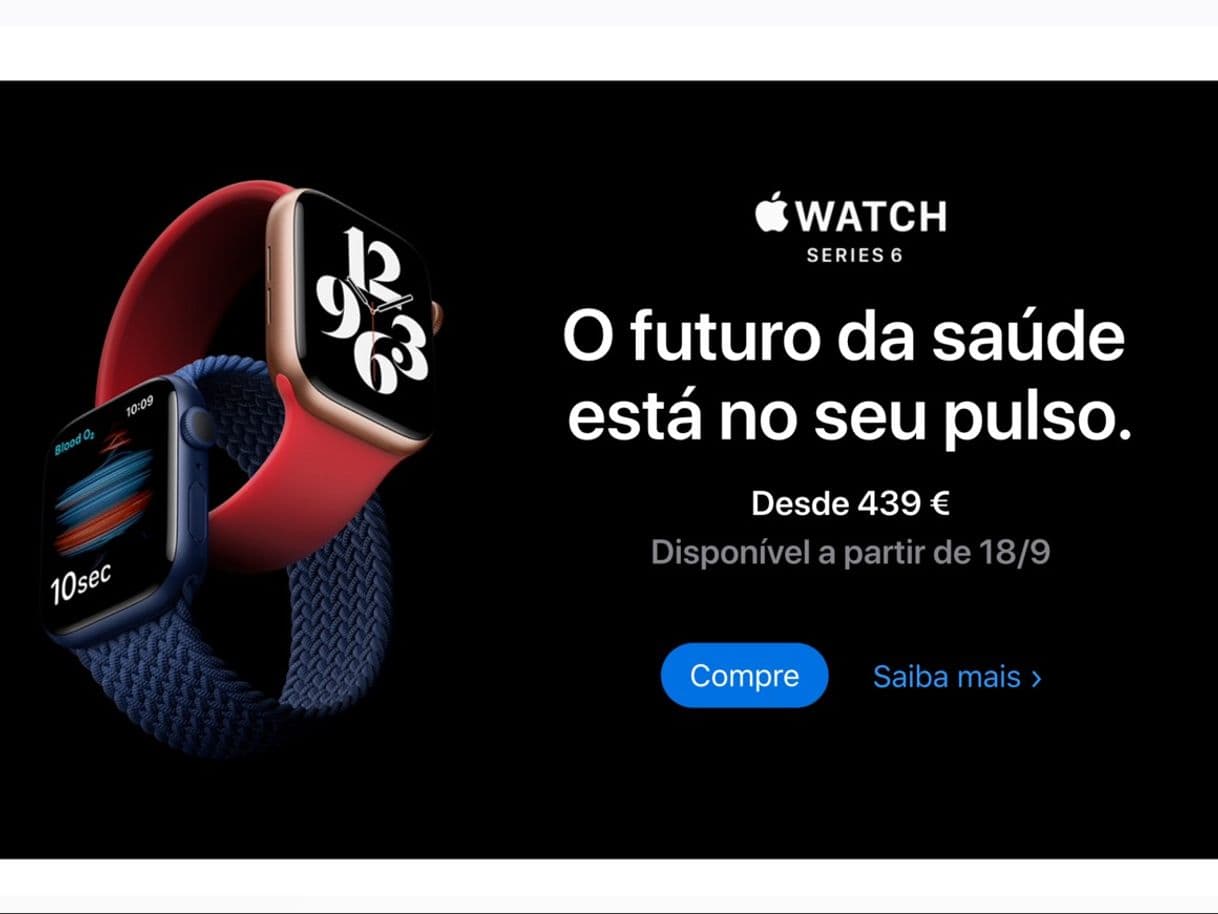 Fashion Apple Watch Series 3 – Apple (PT)