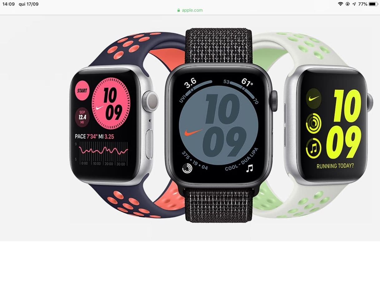 Fashion Compre o Apple Watch Series 6 - Apple (PT)