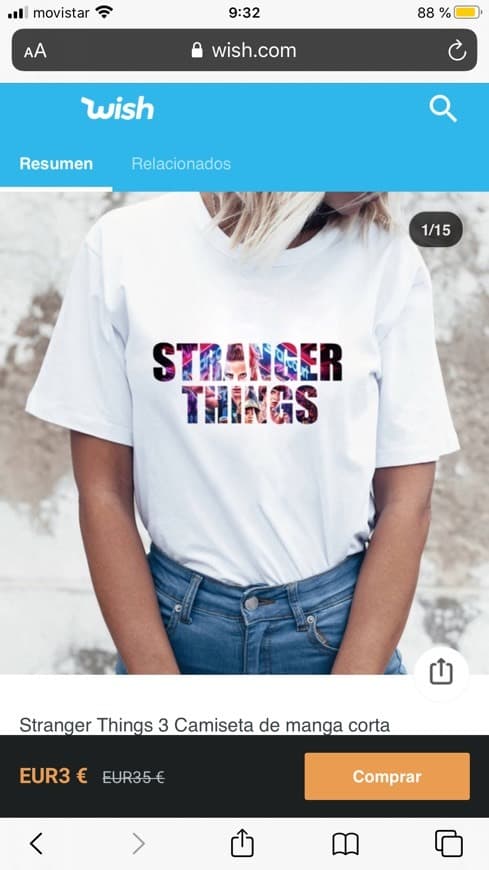 Product Camiseta Stanger Things