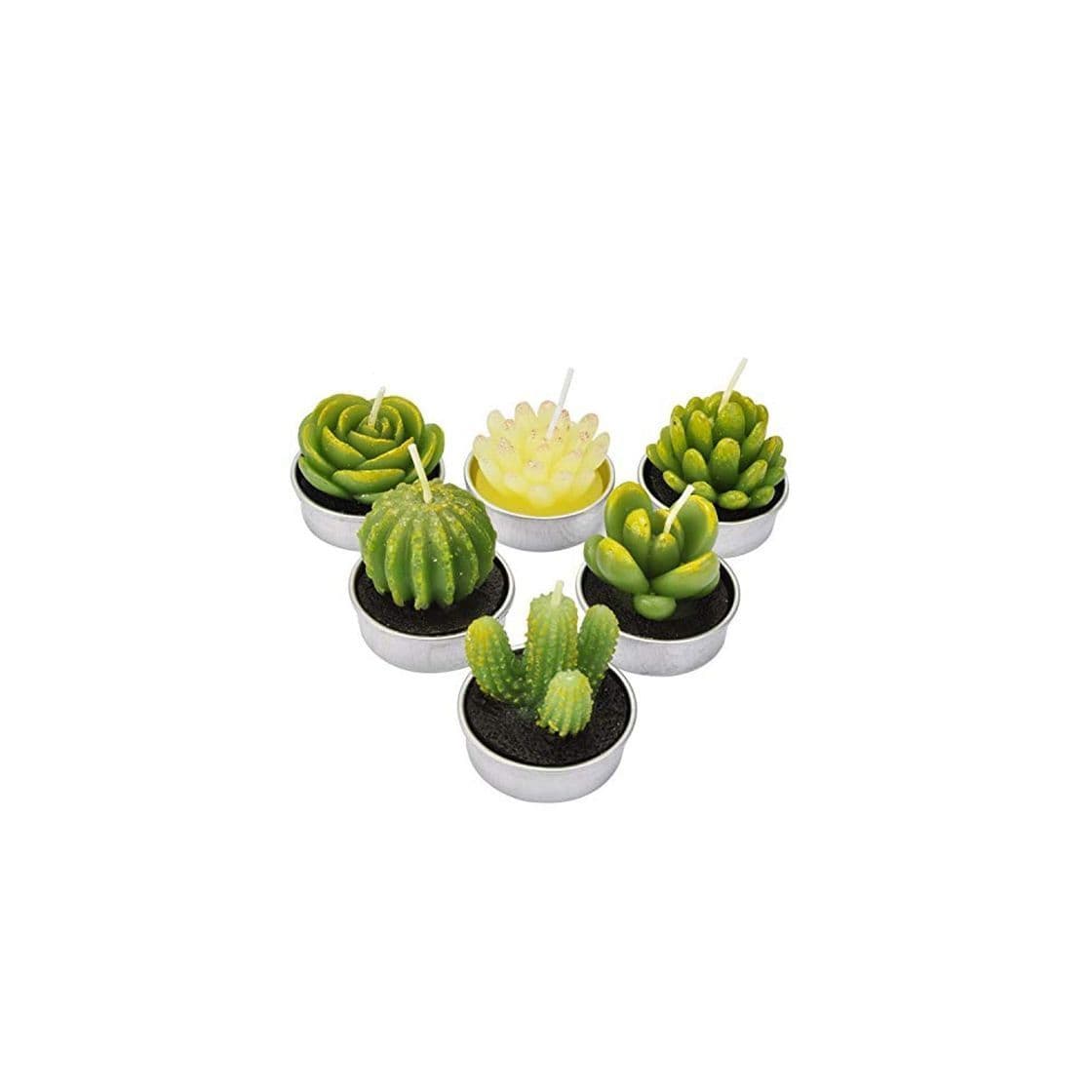 Elemento de la categoría hogar LA BELLEFÉE - Velas Cactus