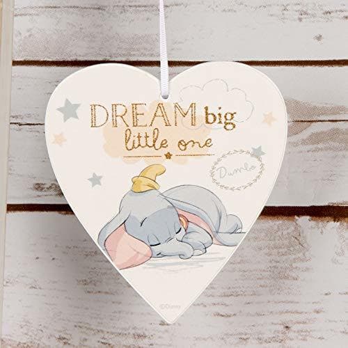 Lugar Disney Dumbo de dormir Dream Big colgante placa mágico Beginnings regalo bebé