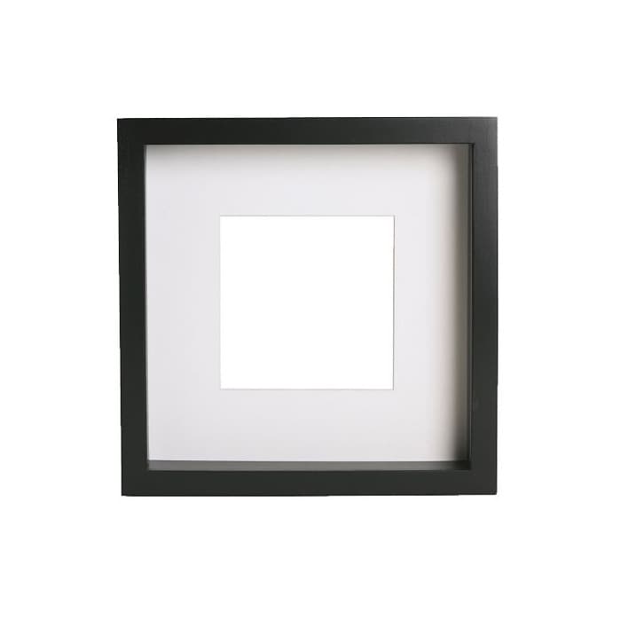 Elemento de la categoría hogar IKEA RIBBA Marco en negro 23x23x4