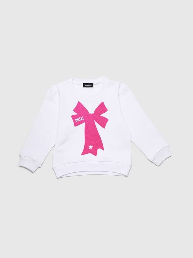 Moda DIESEL Sweatshirt with a printed bow