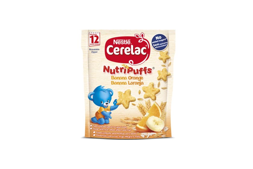 Producto Cerelac Nutripuffs Laranja Banana