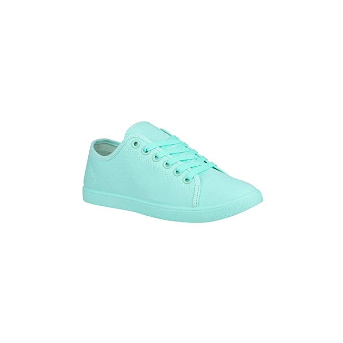 Producto Elara Zapatilla de Deporte Unisex Low Top Textil Chunkyrayan Menta Verde CL33319