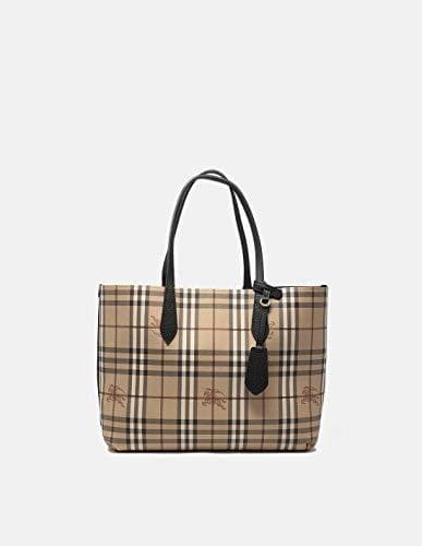 Moda Burberry Bolso Tote Reversible MD Lavenby