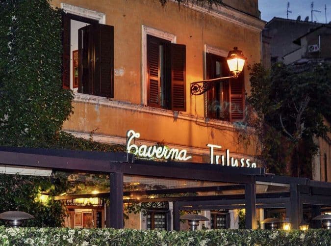 Restaurantes Taverna Trilussa Trastevere