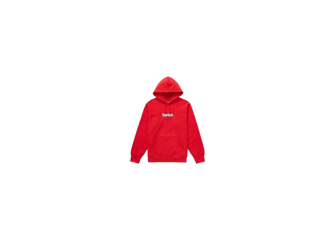 Producto Supreme Bandana Box Logo Hooded Sweatshirt Red