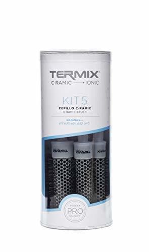 Beauty Termix C·Ramic Pack 5 cepillos de pelo. El Pack incluye los diámetros