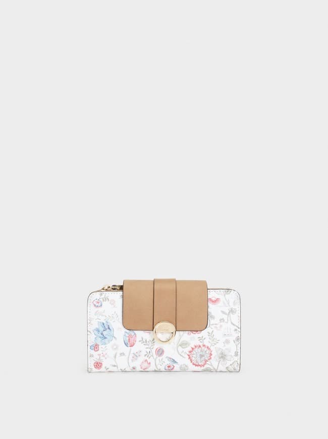 Producto Porta-Moedas Grande Estampado Floral