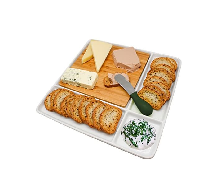 Product NERTHUS FIH 336 - Plato de snacks de porcelana