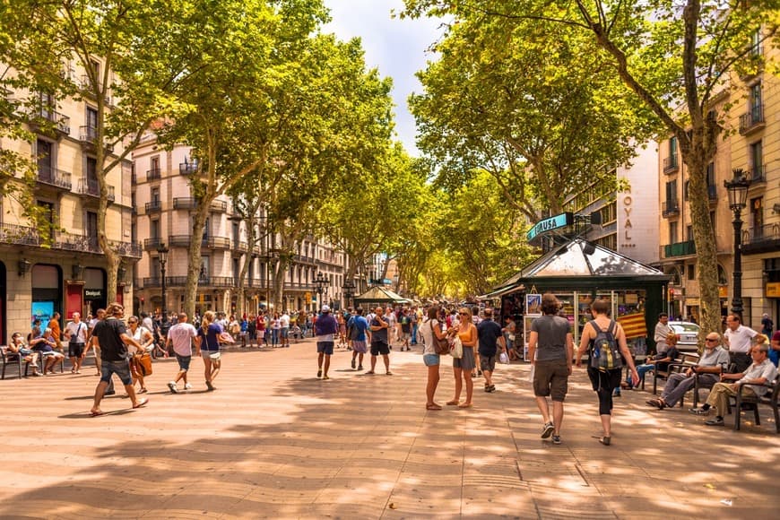 Restaurants Las Ramblas st