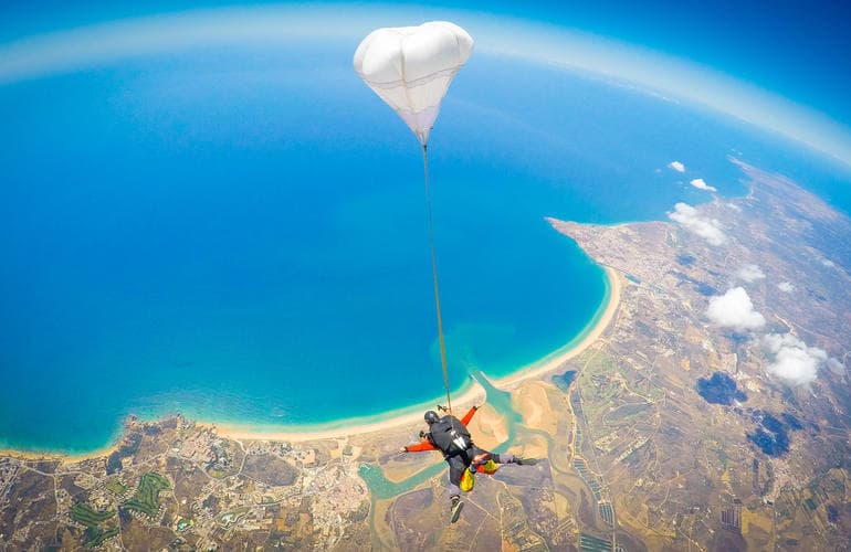 Fashion Skydive Algarve | Tandem skydive in the Algarve, Portugal