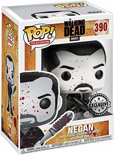 Producto Figura Pop The Walking Dead Negan Black & White Exclusive