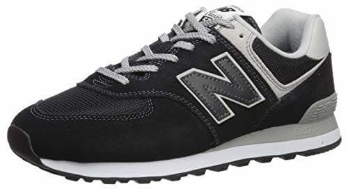 Moda New Balance 574 Core Zapatillas Hombre, Negro