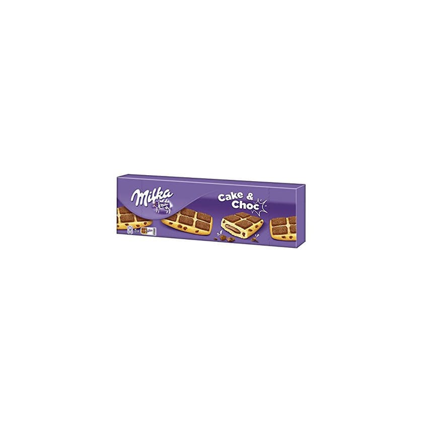 Producto Galletas Milka Cake & Choc De Bizcocho Rellena De Chocolate 175gr