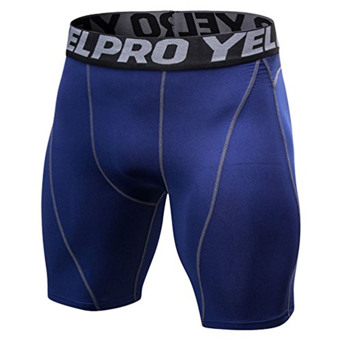 Product Yujeet Pantalones Cortos De Entrenamiento De Gimnasio Apretado Transpirable para Hombres Baloncesto con Pantalones Cortos De Compresión De Secado Rápido Azul Marino XL