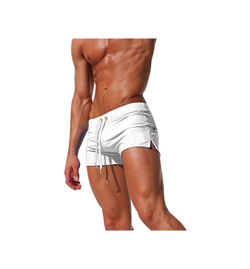 Product EDOTON Bañador para Hombre, Pantalones Cortos Impermeables Pantalones Cortos de Surf Pantalones