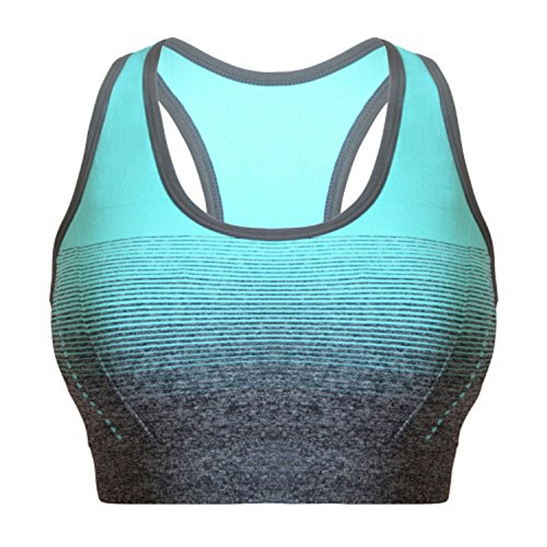 Product Libella Mujer Sujetador Deportivo Push Up Bustier con Amplio Correas Fitness Yoga