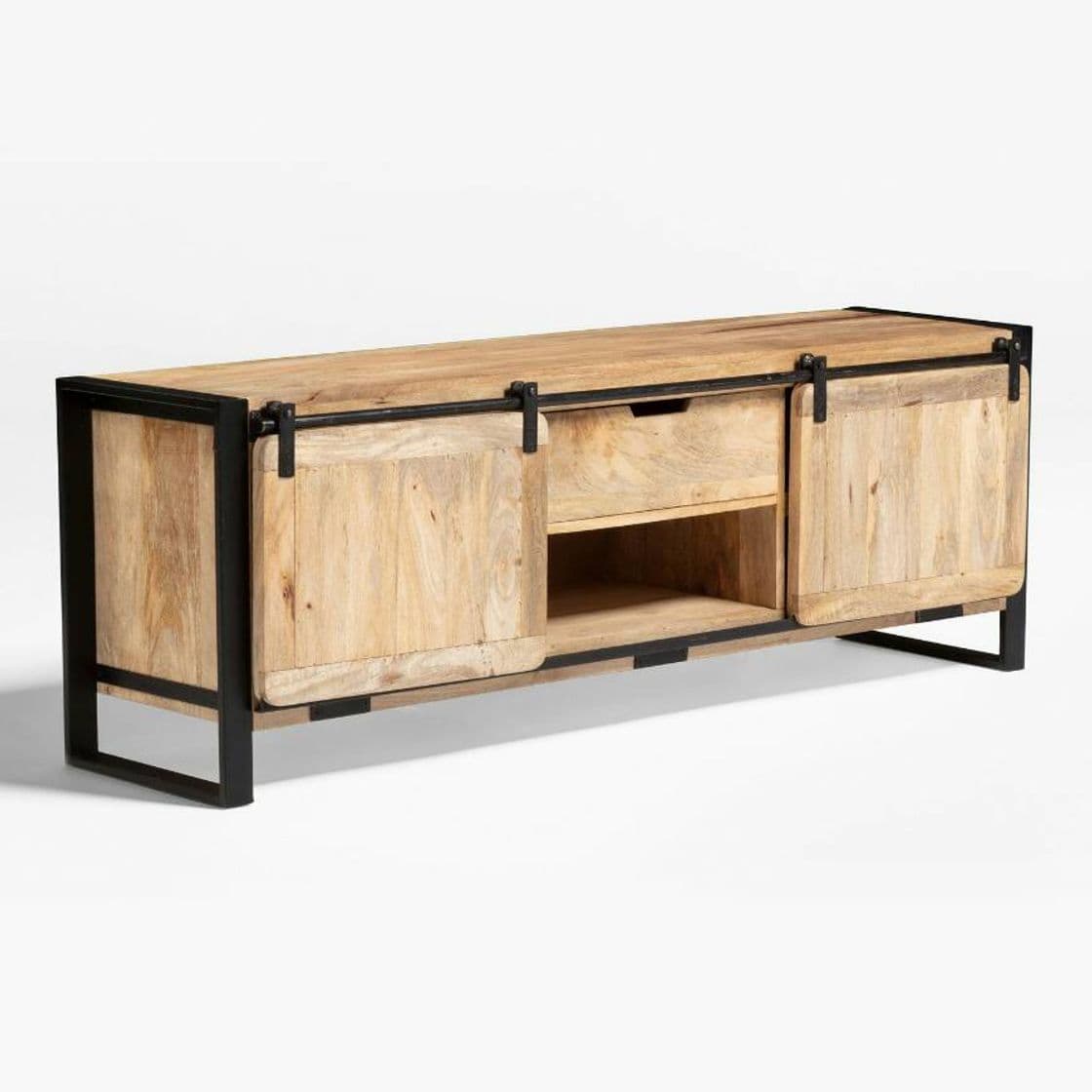 Moda Mueble Tv en Madera de Mango Kiefer - SKLUM