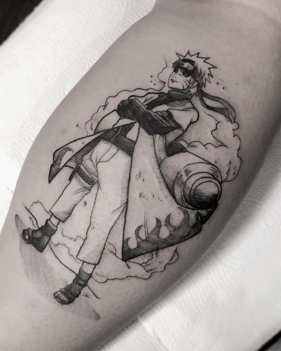 Fashion tatuagem brasileira - NARUTO MODO SENNIN