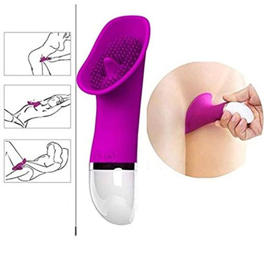 Place Clítoris Estimulación Chupar Sexo Oral Lamer Lengua Simulador C-litoral Punto G Estimulador