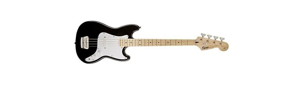 Electrónica Squier Affinity Bronco Bass MN BK · Bajo eléctrico