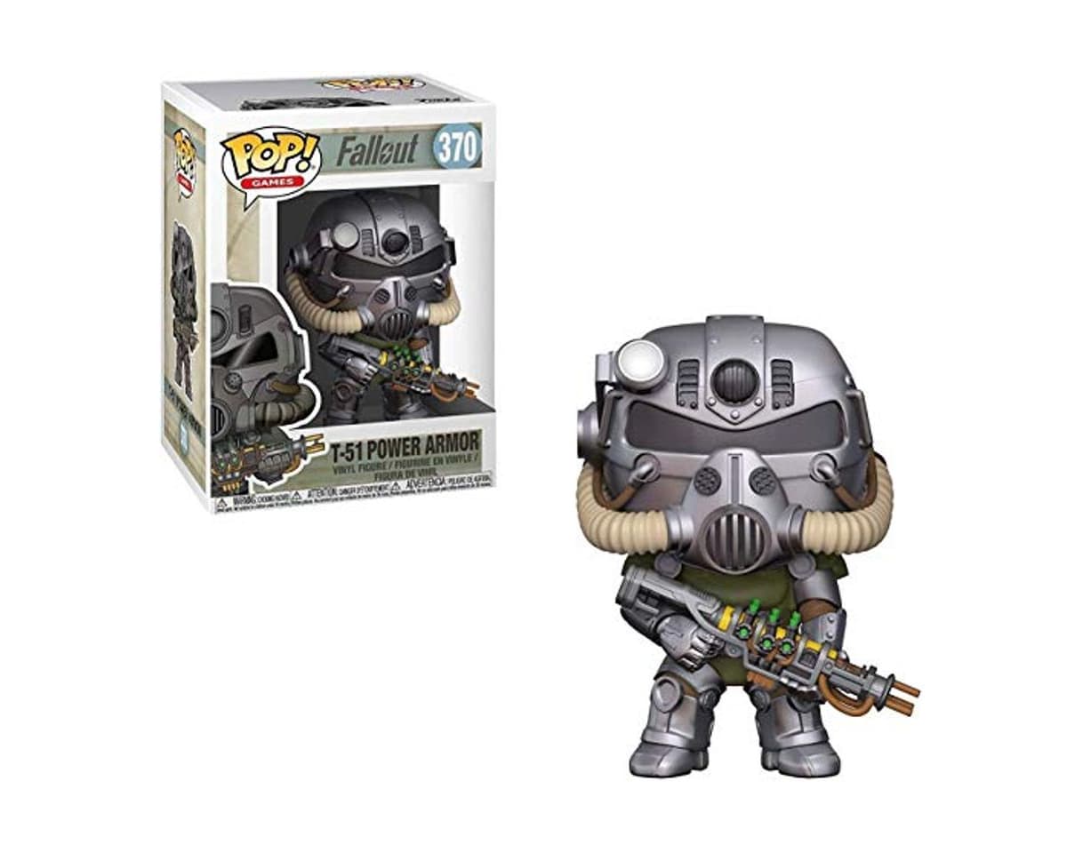 Producto Funko- Pop Vinyl: Games: Fallout S2: T-51 Power Armor Figura Coleccionable, Multicolor,