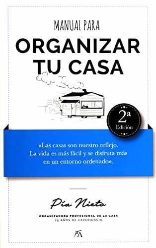 Book Manual para organizar tu casa. Pía organiza