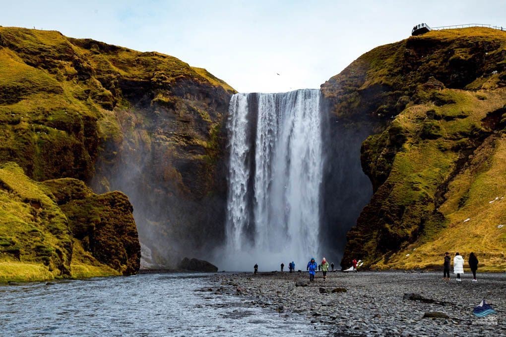 Place Skógafoss Waterfall