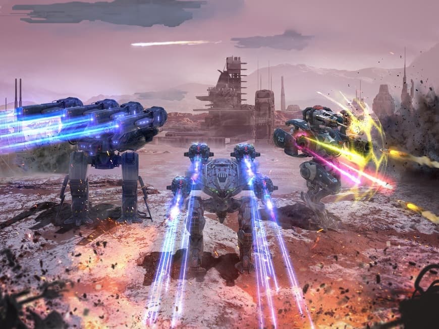 Fashion War Robots para celular y tablets en iOS y Android