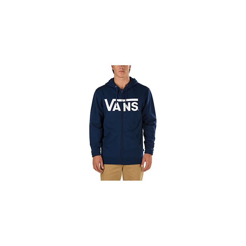 Fashion Sudadera Con Cremallera Vans Classic Dress Azuls-Bright Blanco