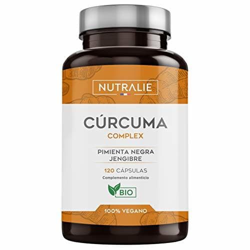 Belleza Cúrcuma orgánica(650mg) con Jengibre(50mg) y Pimienta Negra(10mg)