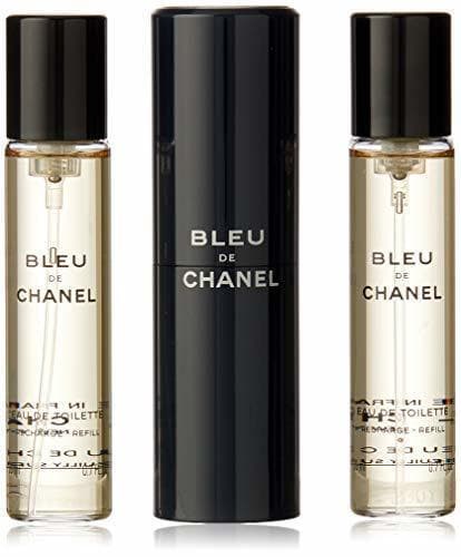 Beauty Chanel Bleu De Chanel Eau de Toilette Vaporizador Refillable 3X 20 ml