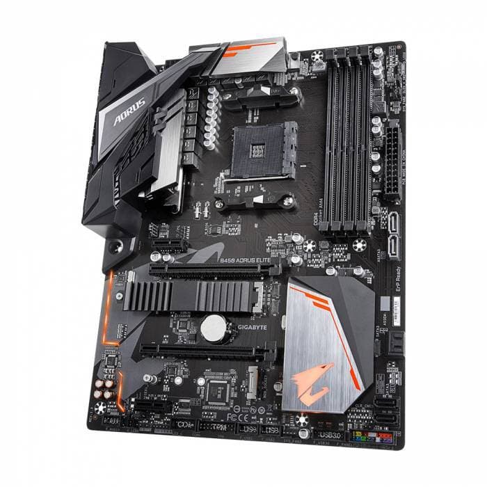 Moda Motherboard Gigabyte B450 Aorus Elite