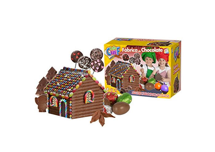 Producto Cefa Chef-21791 Disney Fabrica de Chocolate, Juego de comiditas en Miniatura, Multicolor