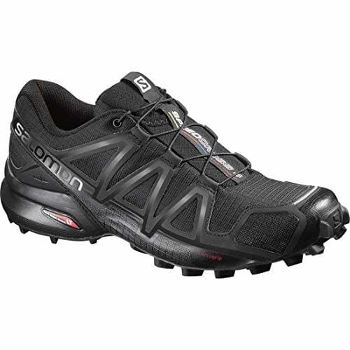 Moda Salomon Speedcross 4 W, Zapatillas de Trail Running para Mujer, Negro